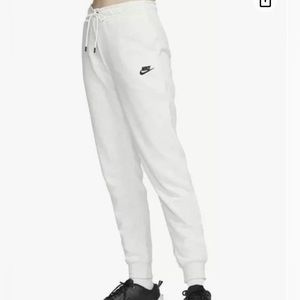 Nike size small white with grey specks and black logo